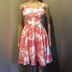 City Studio Barbiecore mini A-line dress